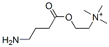 gamma-aminobutyrylcholine 化学構造式