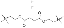 O,O-SUCCINYLDICHOLINE IODIDE Structure