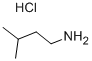 1-AMINO-3-METHYLBUTANE HYDROCHLORIDE Structure