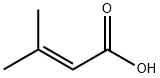 3-メチルクロトン酸 化学構造式