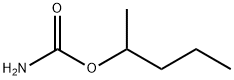 2-ペンタノールカルバマート 化学構造式
