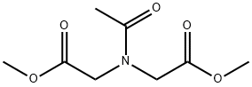N-乙酰基-亚氨基二乙酸甲酯, 5410-10-6, 结构式
