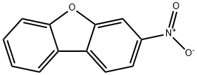 3-Nitrodibenzofuran Struktur