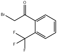 2-(TRIFLUOROMETHYL)PHENACYL BROMIDE Struktur