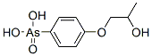 [4-(2-hydroxypropoxy)phenyl]arsonic acid Structure