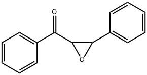 (3-フェニルオキシラン-2-イル)フェニルケトン 化学構造式