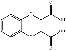 1,2-Phenylenedioxydiacetic acid Struktur