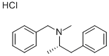 BENZPHETAMINE HYDROCHLORIDE--DEA Struktur