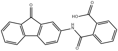 2-[(9-Oxo-9H-fluoren-2-yl)carbaMoyl]benzoic Acid Structure