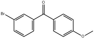 3-BROMO-4''-METHOXYBENZOPHENONE Struktur