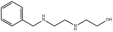 2-[[2-[(フェニルメチル)アミノ]エチル]アミノ]エタノール 化学構造式