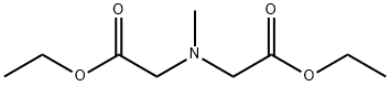 ethyl N-(2-ethoxy-2-oxoethyl)-N-methylglycinate Structure