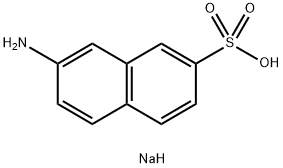 7-AMINO-2-NAPHTHALENESULFONIC ACID SODIUM SALT Structure