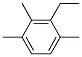 エチル-1,2,4-トリメチルベンゼン 化学構造式