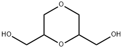 p-Dioxane-2,6-dimethanol, 54120-69-3, 结构式