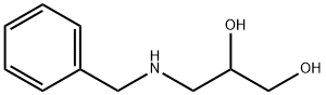 3-(benzylamino)propane-1,2-diol Struktur