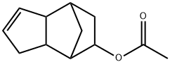 トリシクロ[5.2.1.02,6]デカ-3-エン-8-オールアセタート 化学構造式