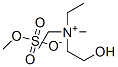 diethyl(2-hydroxyethyl)methylammonium methyl sulphate ,54135-54-5,结构式