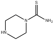 1-Piperazinecarbothioamide(9CI) Structure