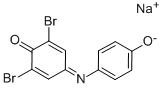 2,6-ジブロモフェノールインドフェノール ナトリウム 化学構造式