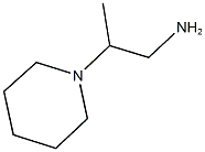 2-(1-ピペリジニル)-1-プロパンアミン 化学構造式