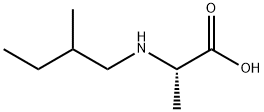 L-Alanine, N-(2-methylbutyl)- (9CI) Struktur