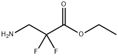 Ethyl  2,2-difluoro-3-amino-propanoate  hydrochloride Structure
