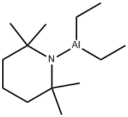 Diethyl(2,2,6,6-tetramethyl-1-piperidinyl)aluminum Struktur