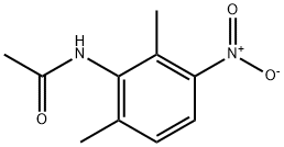 N-アセチル-3-ニトロ-2,6-ジメチルアニリン 化学構造式