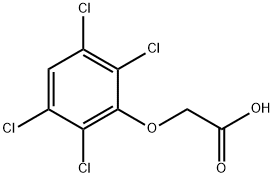 (2,3,5,6-Tetrachlorophenoxy)acetic acid Structure