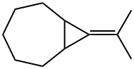 8-(1-Methylethylidene)bicyclo[5.1.0]octane Struktur