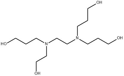 3,3'-[[2-[(2-hydroxyethyl)(3-hydroxypropyl)amino]ethyl]imino]dipropanol Struktur