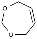 1,3-DIOXEP-5-ENE Struktur