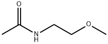 N-(2-メトキシエチル)アセトアミド 化学構造式