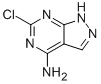6氯-1H-吡唑并[3,4-D〕嘧啶-4 胺, 5417-78-7, 结构式