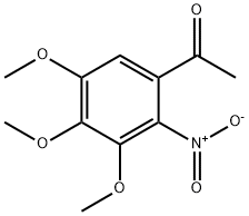 2'-硝基-3',4',5'-三甲氧基苯乙酮,54173-39-6,结构式