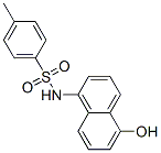 N-(5-Hydroxy-1-naphthalenyl)-4-methylbenzenesulfonamide Struktur