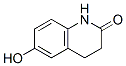 6-Hydroxy-3,4-Dihydro-1H-Quinolin-2-One Struktur