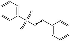 苯基TRANS-苯乙烯基砜, 5418-11-1, 结构式