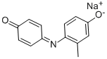 m-クレゾールインドフェノール ナトリウム 化学構造式