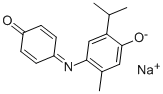 チモールインドフェノール ナトリウム 化学構造式