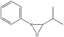 Oxaziridine, 3-(1-methylethyl)-2-phenyl- (9CI) Struktur