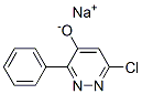 sodium 6-chloro-3-phenylpyridazin-4-olate Struktur