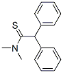 N,N-Dimethyl-2,2-diphenylthioacetamide Struktur