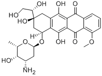 ADRIAMYCINOL Struktur