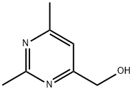 4-Pyrimidinemethanol, 2,6-dimethyl- (9CI) Structure