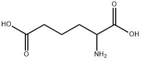 DL-2-AMINOADIPIC ACID Structure