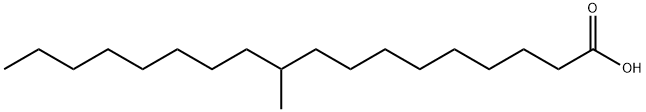 10-methyloctadecanoic acid Struktur
