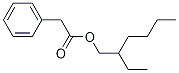 Benzeneacetic acid, 2-ethylhexyl ester 化学構造式