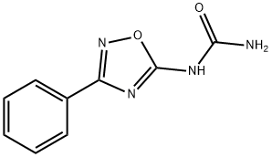 1-(3-Phenyl-1,2,4-oxadiazol-5-yl)urea Structure